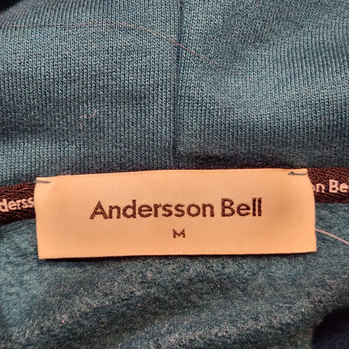 앤더슨벨 빈티지 블루 후드티 (M) 상품이미지3