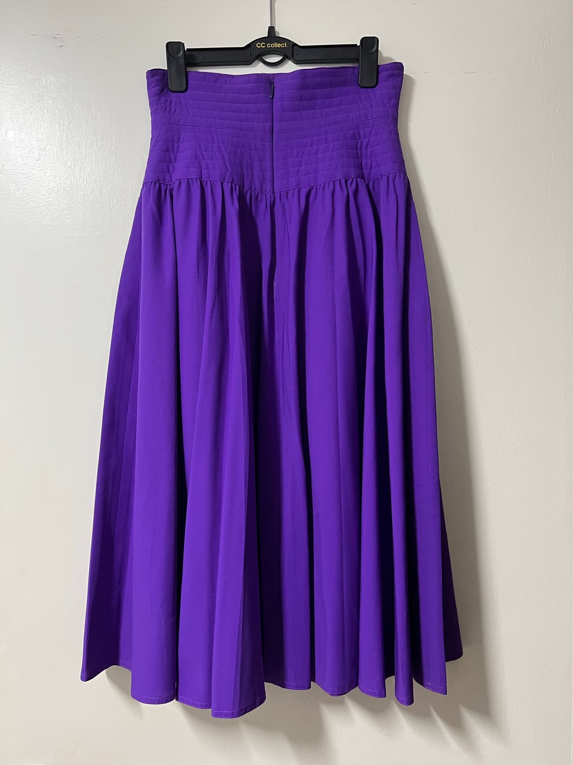 김순일 KIMSOONIL 코리안 빈티지 퍼플 스커트 상품이미지2