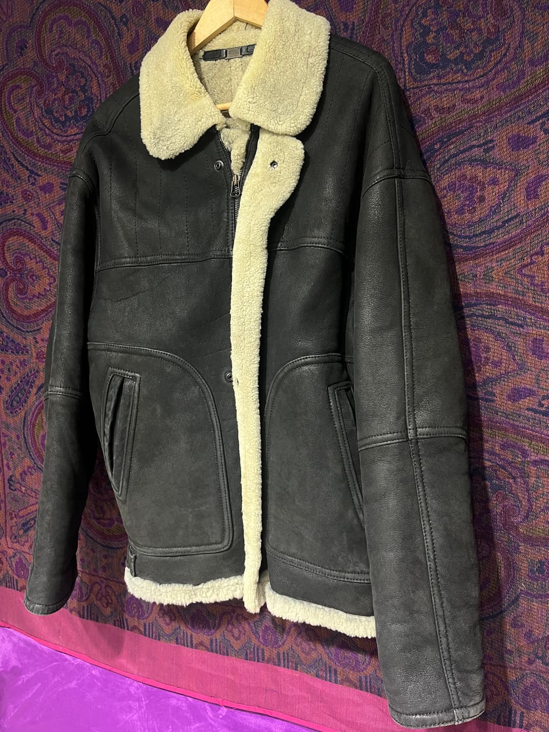 프랑스  Jacques Jekel 무스탕 양털 자켓 상품이미지2