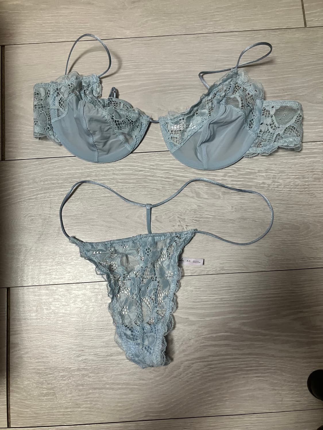 out from under 수입 란제리 세트 티팬티 브라렛 레이스 브라  상품이미지3