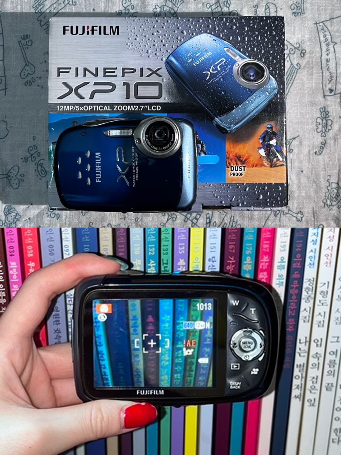 🧵 후지필름 파인픽스 XP10 🧵 풀박스 빈티지 디카 상품이미지4