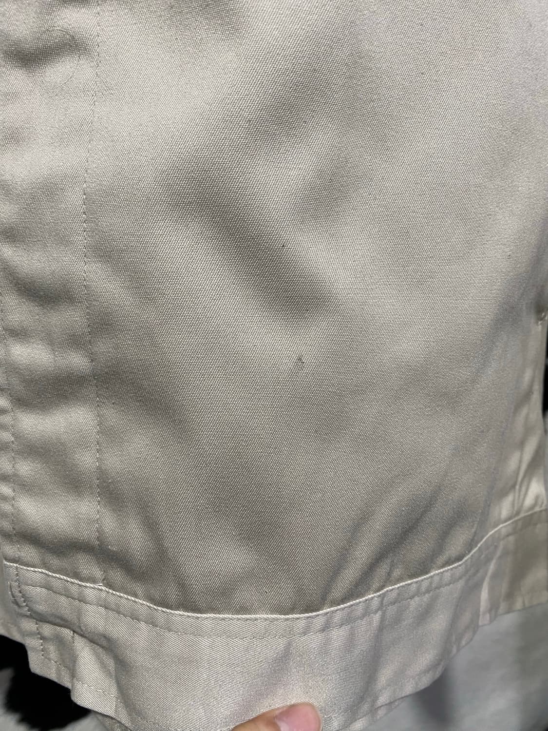 Gumbei 베이지 면 트러커 자켓 상품이미지5