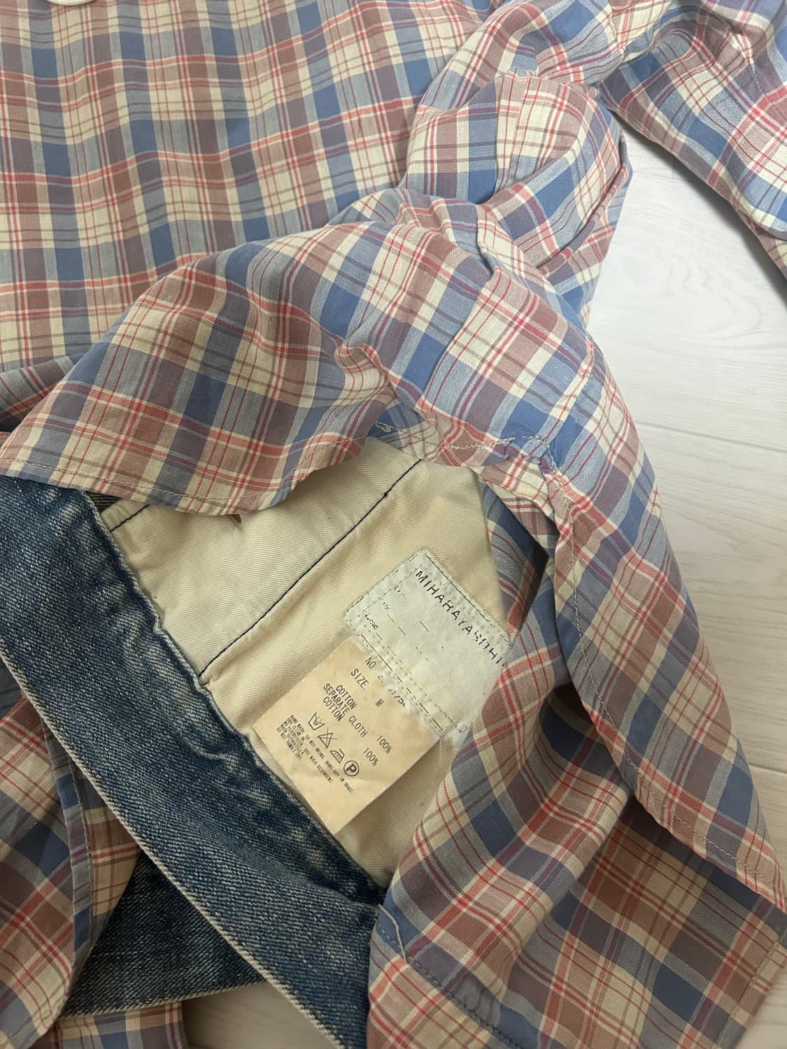 [Mihara Yasuhiro] 미하라야스히로 빈티지 리버시블 청자켓 상품이미지6