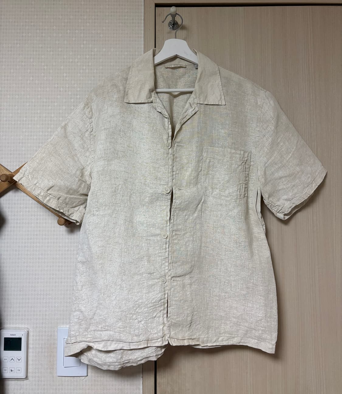 (46) 아워레가시 코팅 반팔 셔츠 상품이미지1