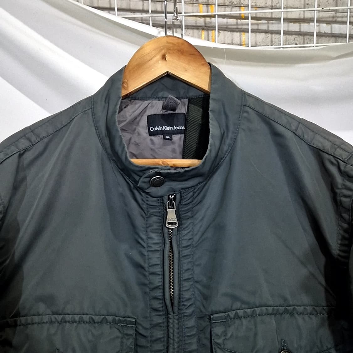 캘빈클라인 나일론 봄버 자켓 상품이미지3