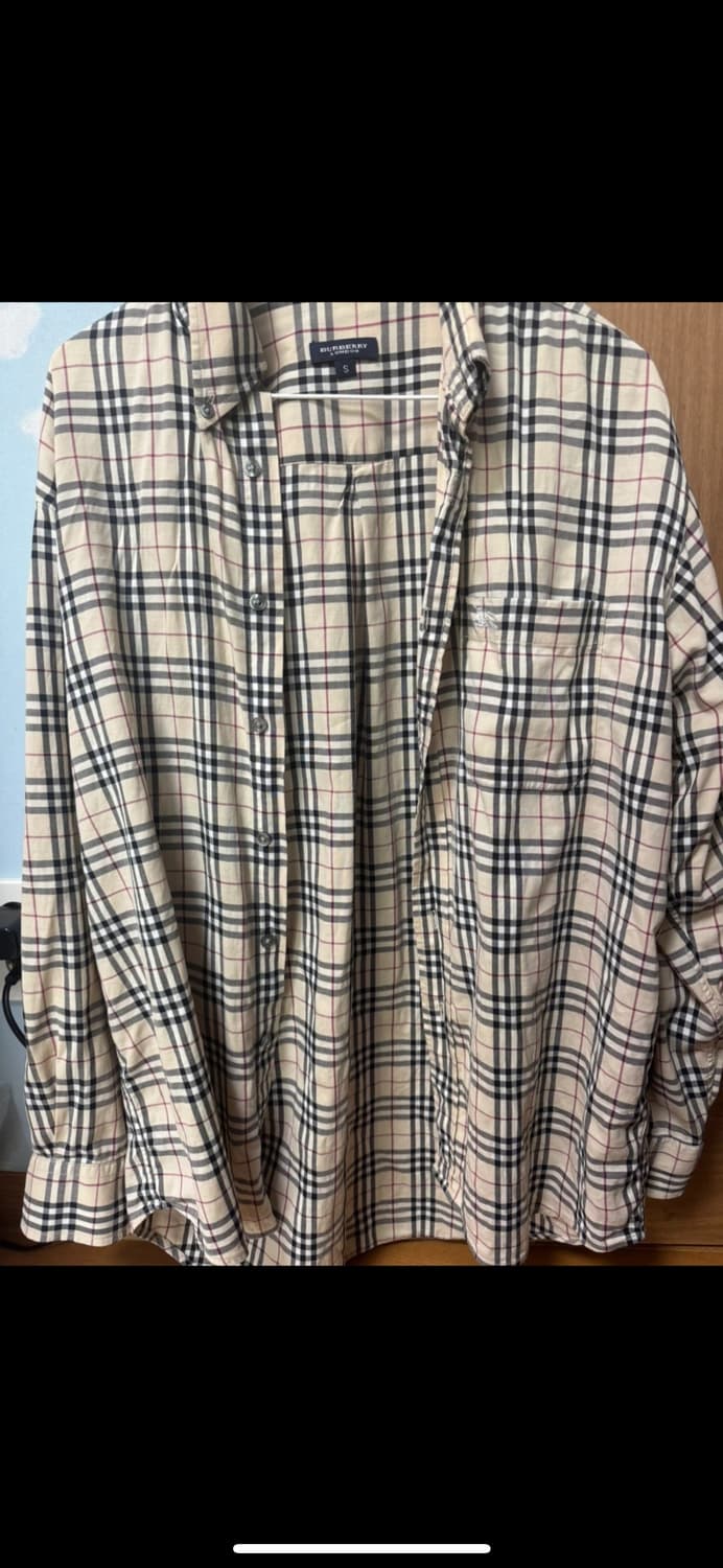 버버리 체크셔츠 상품이미지1
