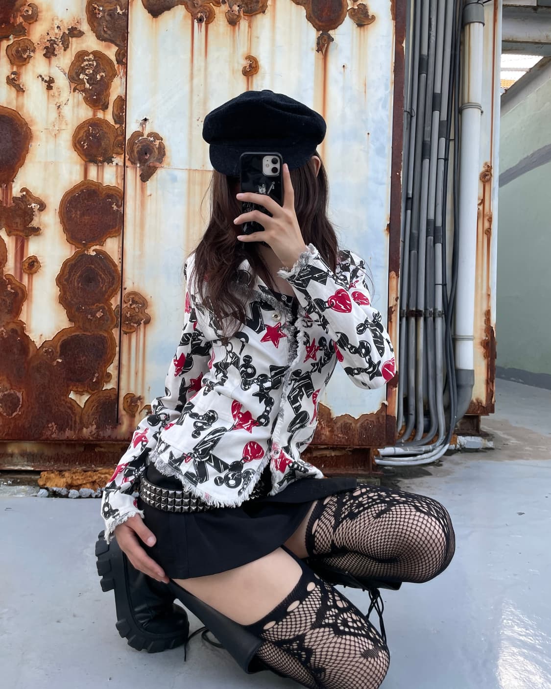🎸MOSCHINO 패턴 디테일 자켓🎸 상품이미지3