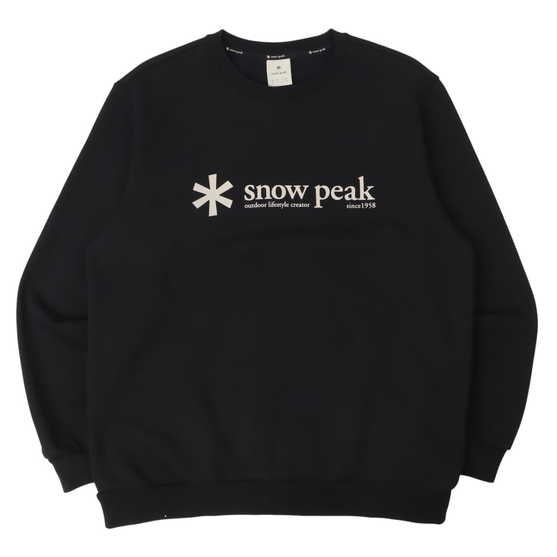 스노우피크 엠브로이드 스웻셔츠 상품이미지1