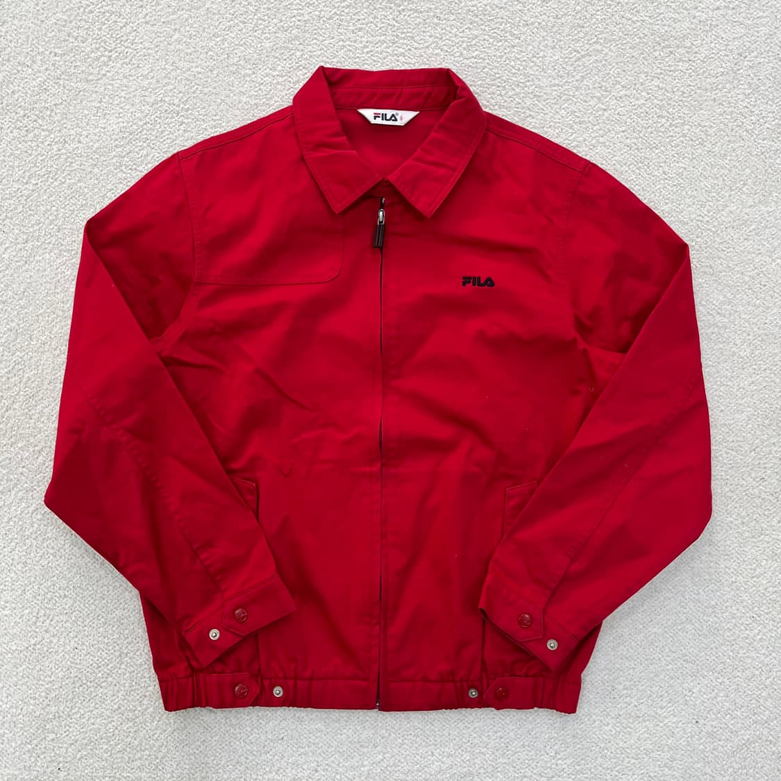 165 휠라 빈티지 블루종 자켓 0305M 상품이미지1