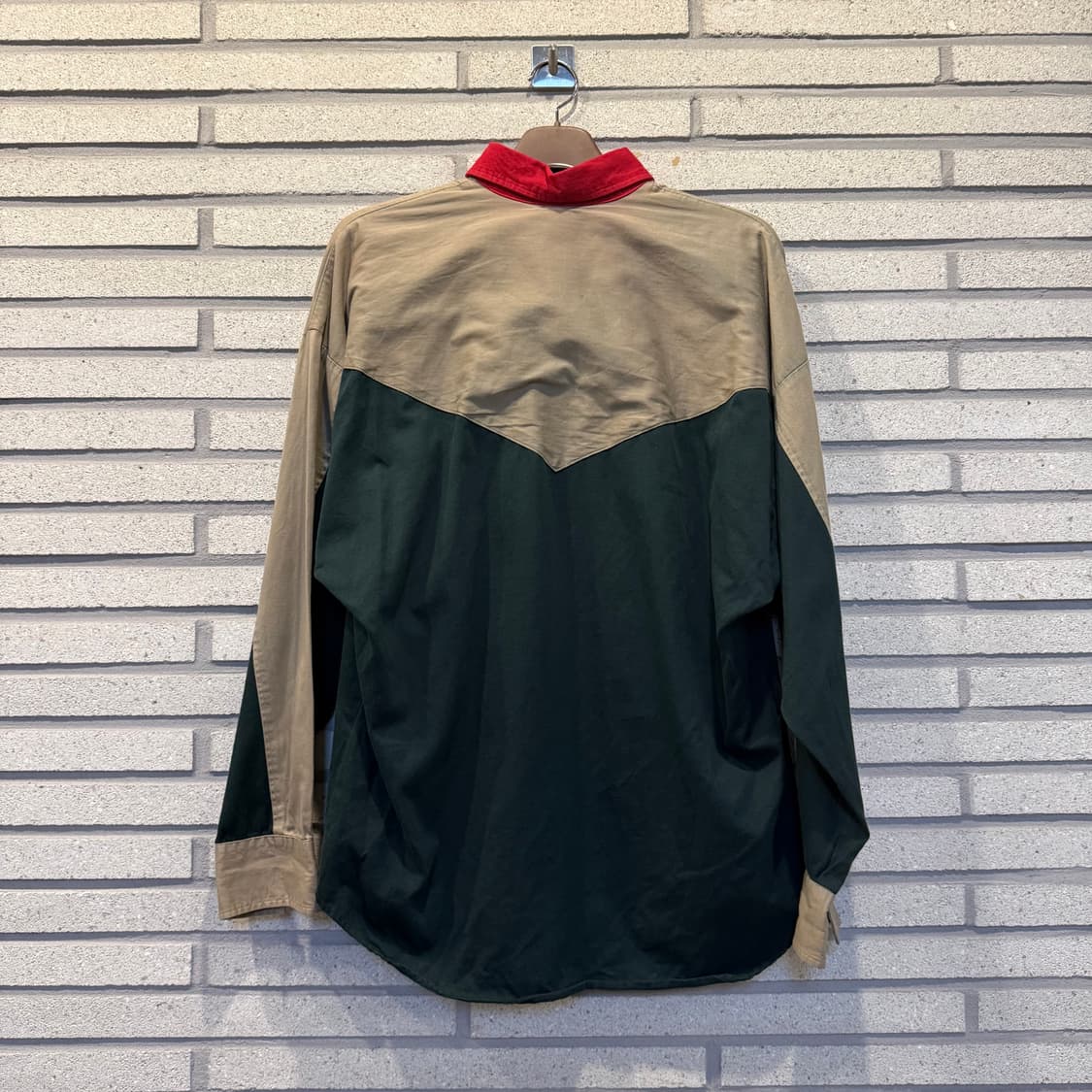 90s USA VINTAGE 컬러블록 럭비 셔츠 상품이미지2