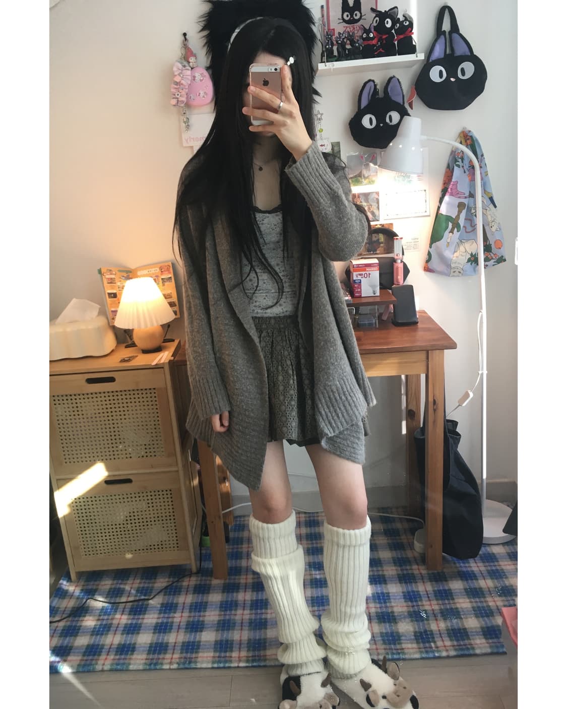 vintage soft texture cardigan cocoa 상품이미지4