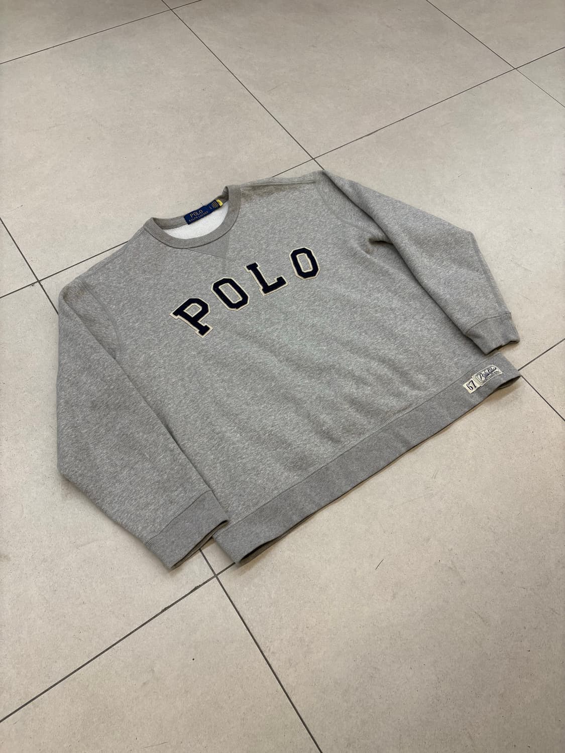 폴로 랄프로렌 크롭 맨투맨 상품이미지2