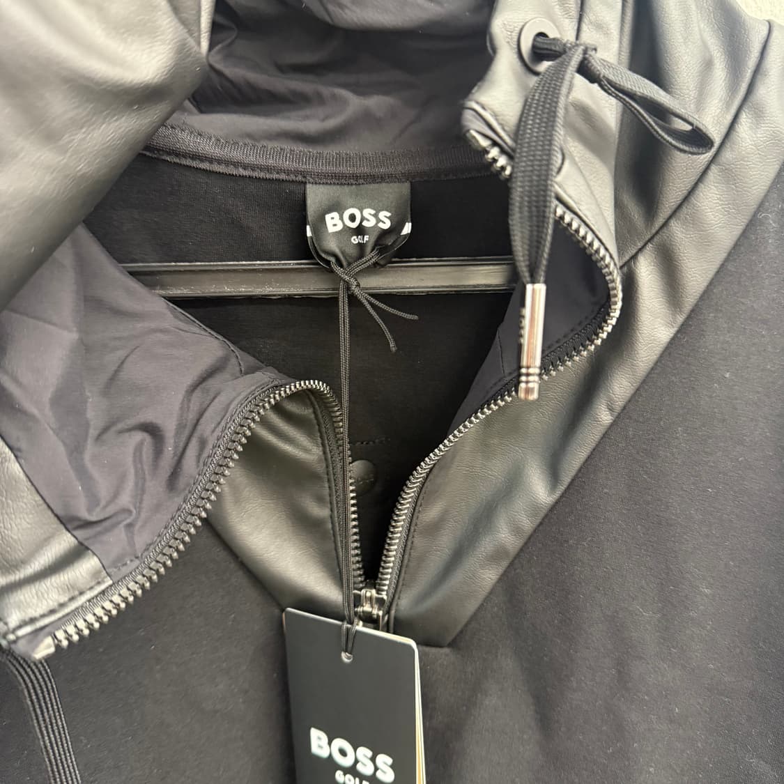 보스(BOSS) 골프 후드 집업 자켓 (S) 상품이미지3