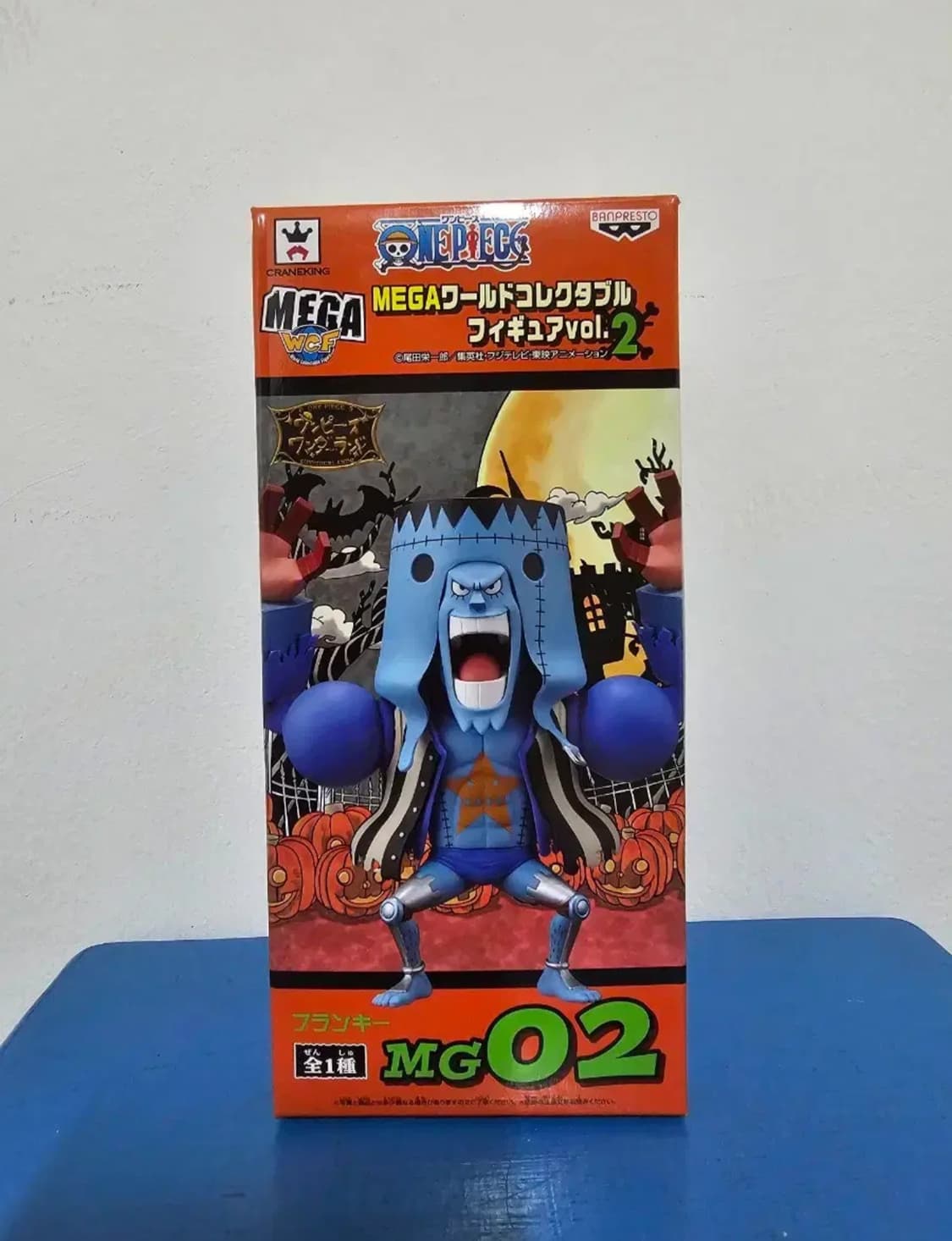 메가월드  원피스  수집용  피규어  ~프랭키 ~  미사용  상품이미지3
