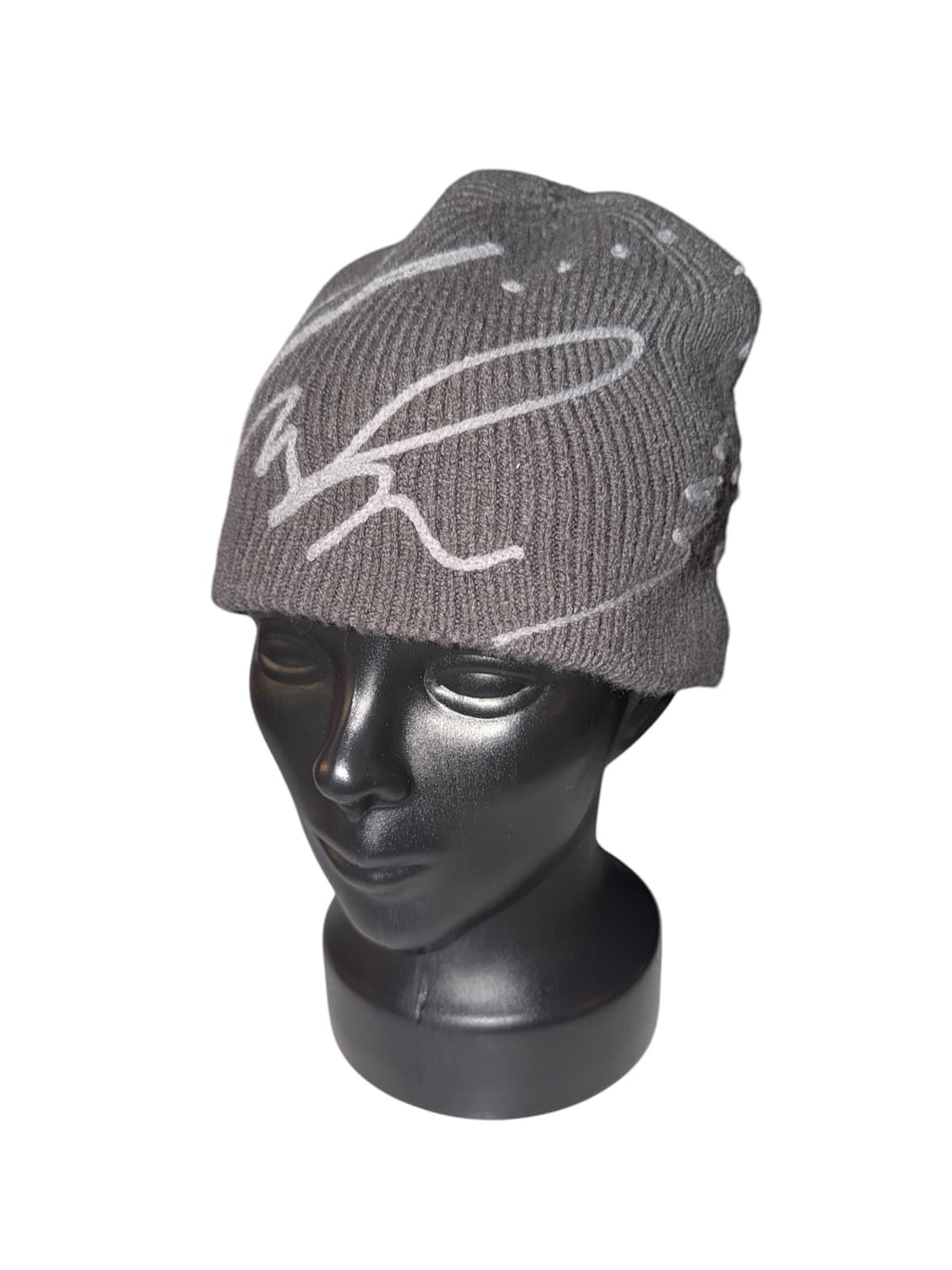 나체 ABSTRACT BEANIE (UNISEX) CHARCOAL 상품이미지1