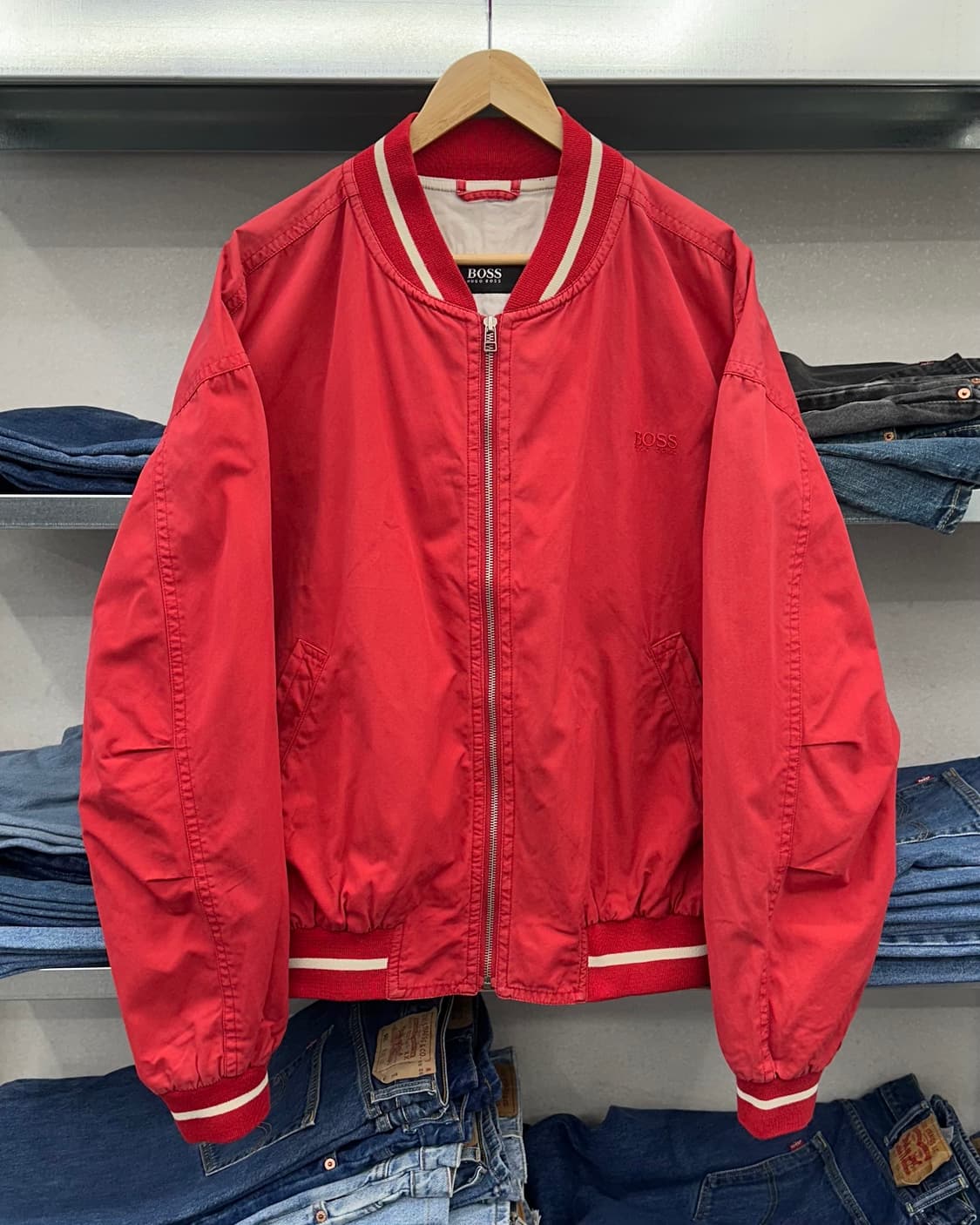 (XL)HUGO BOSS 빈티지 블루종-M1818 상품이미지1