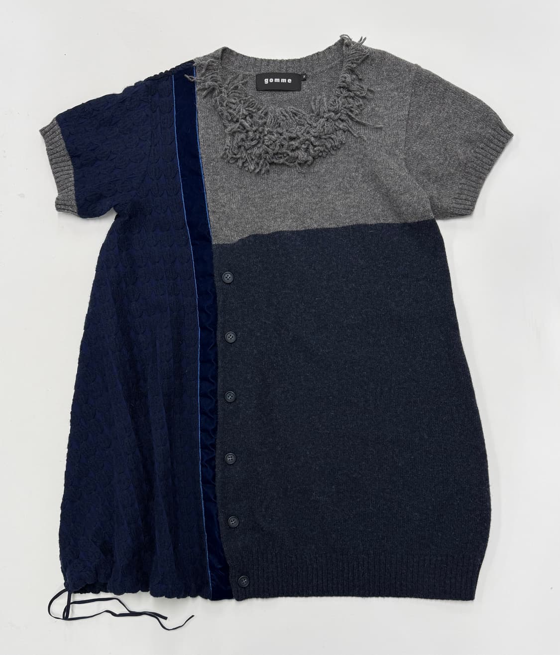 Gomme mixed texture sweater 상품이미지2