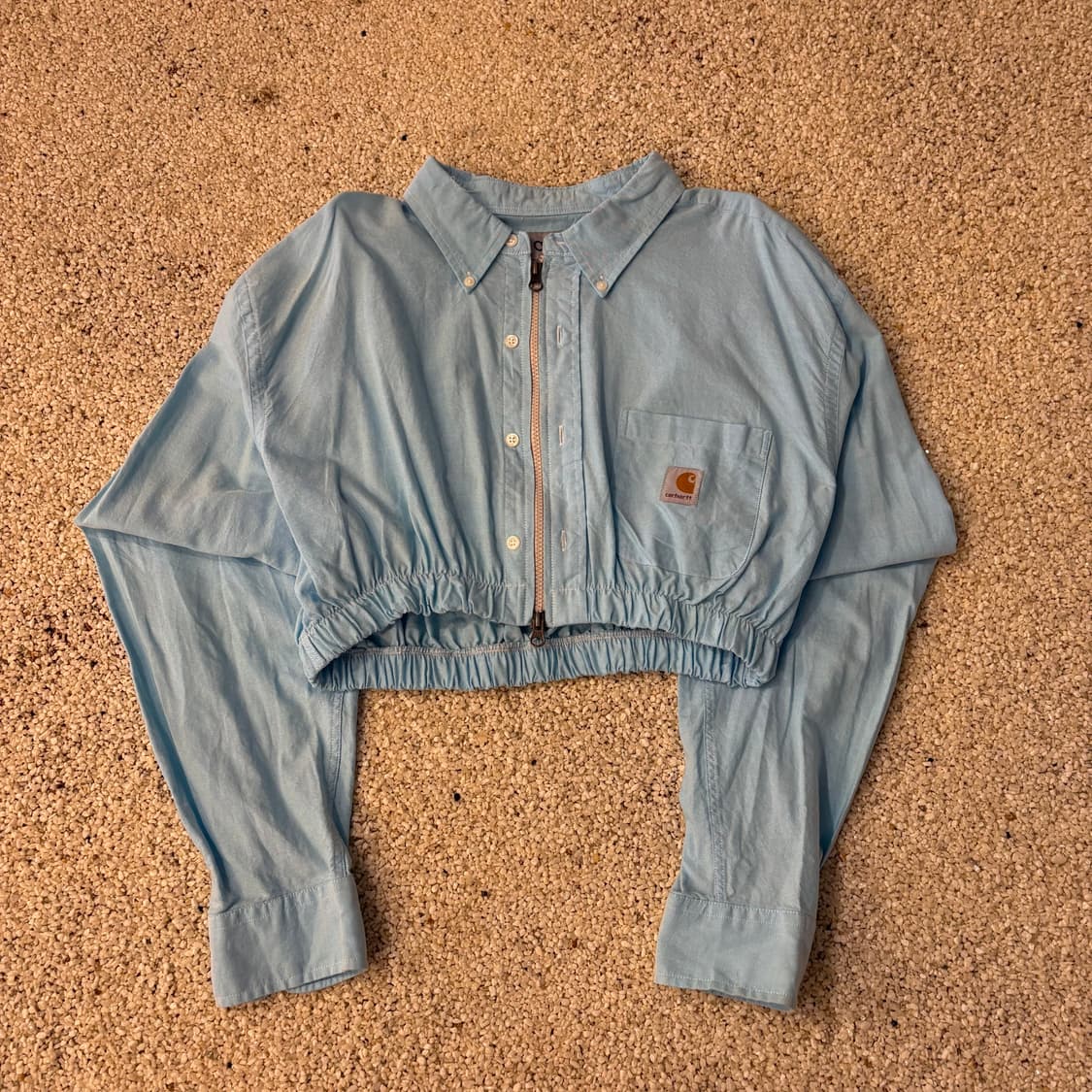 칼하트 커스텀 크롭 셔츠 ⭐️861 상품이미지1