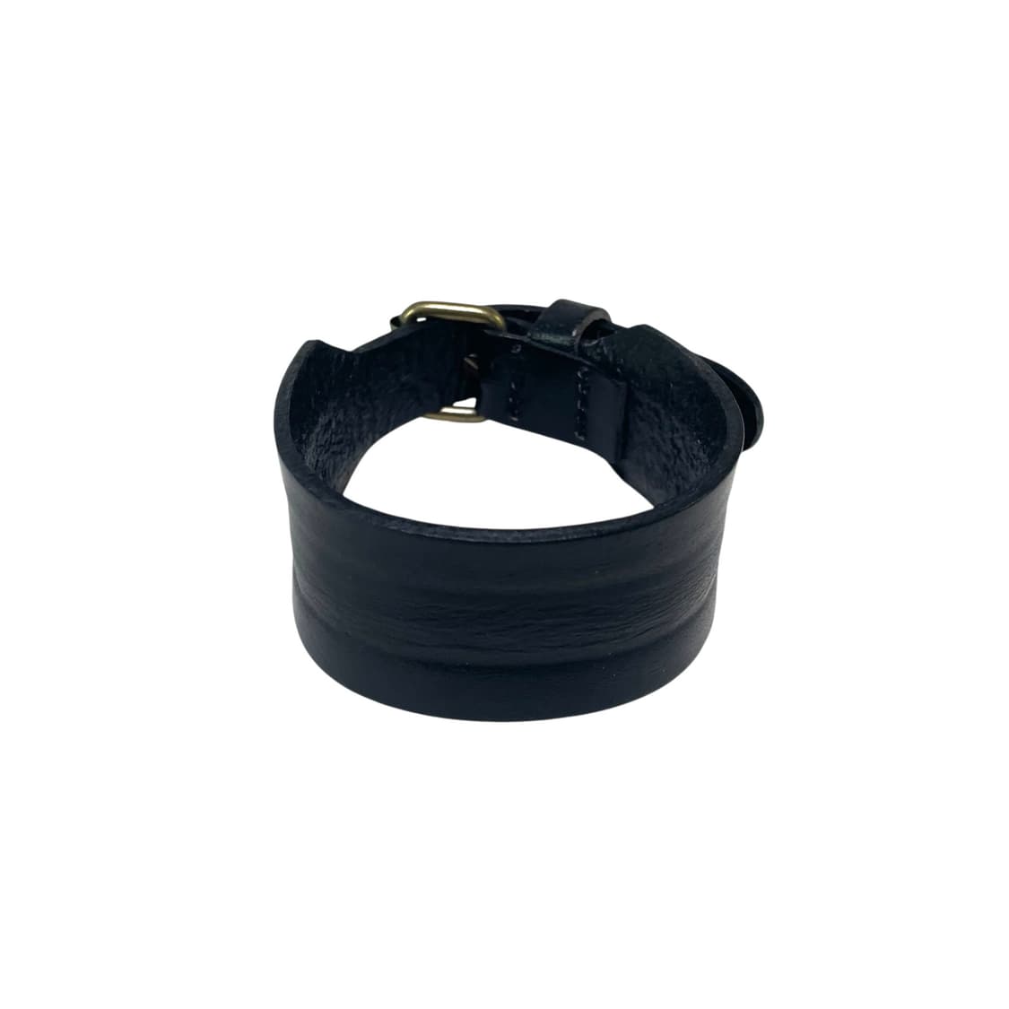 BLACK LEATHER BRACELET 상품이미지2