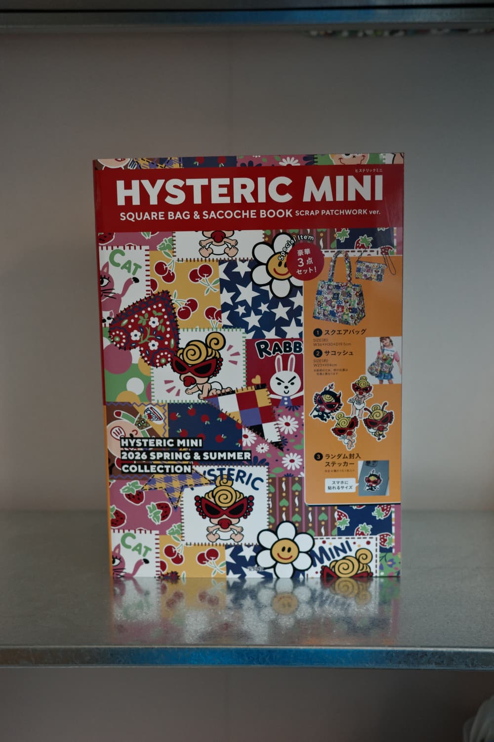 히스테릭 미니 스퀘어 백& 샤코슈 상품이미지5