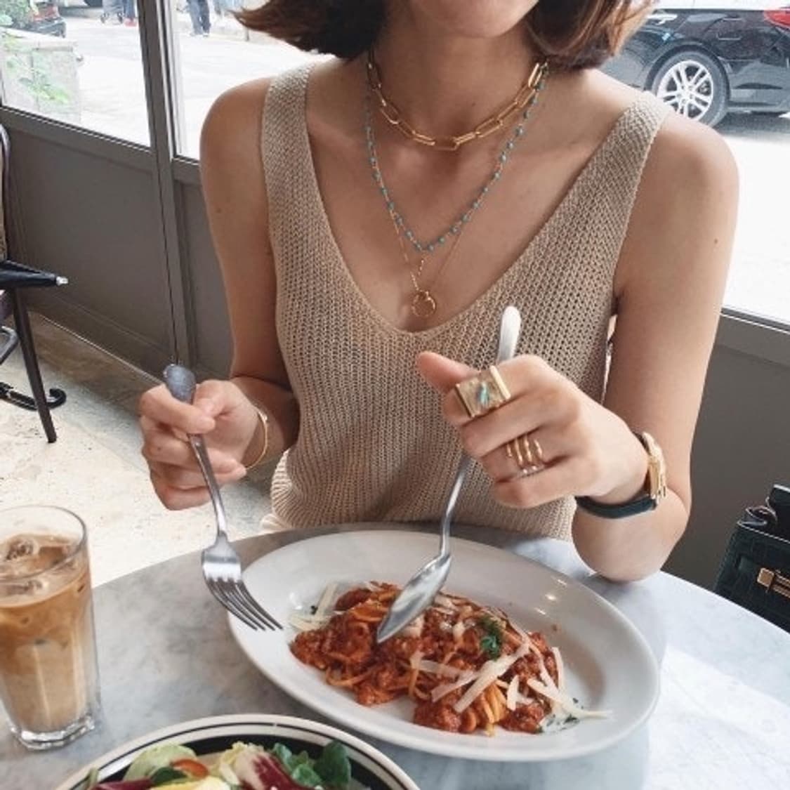 소윰 링크 체인 목걸이 박스 포함 상품이미지3