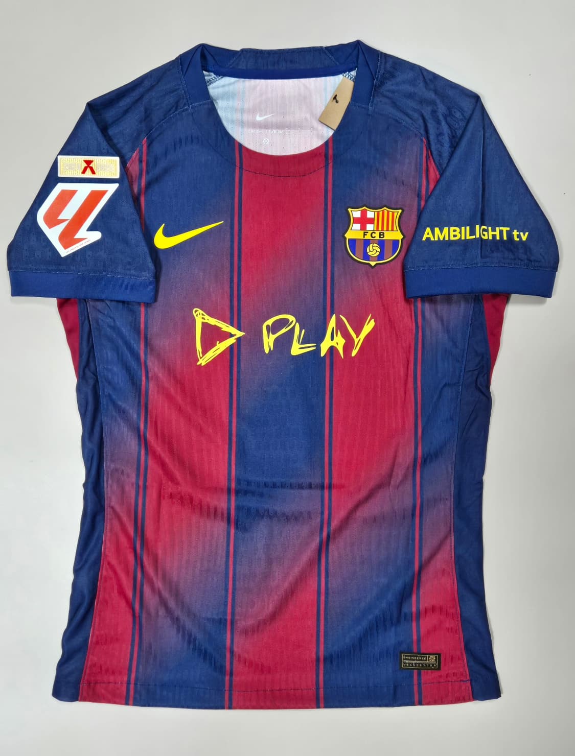 25-26 바르셀로나 에드시런 콜라보킷 라민 야말 유니폼 M사이즈 상품이미지1