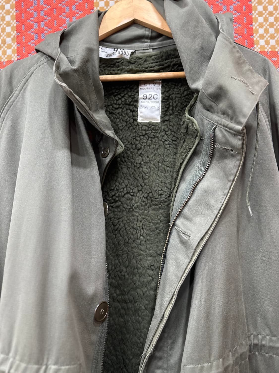 70s 프랑스 m64파카. 92c 105사이즈 상품이미지4