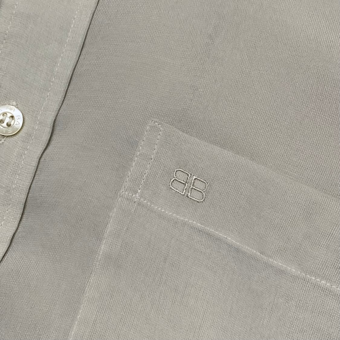 발렌시아가 카키베이지 반팔셔츠 상품이미지6