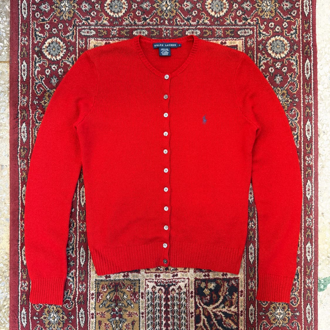 폴로 랄프로렌 울 캐시미어 가디건 [ 55-66 ] 상품이미지1