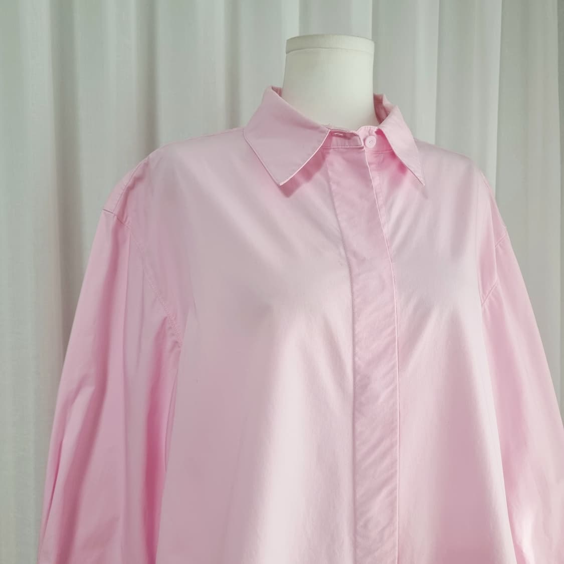 OIAUER (삼성물산제작) 셔츠원피스 롱셔츠 (5566/표기M) 상태굿 상품이미지4