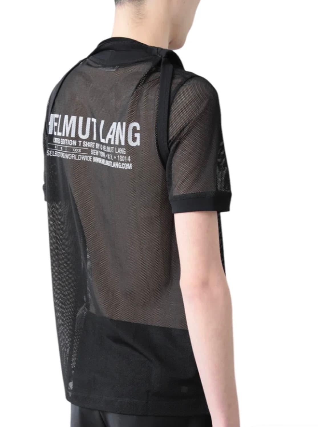 HELMUT LANG LOGO MESH TEE 상품이미지2