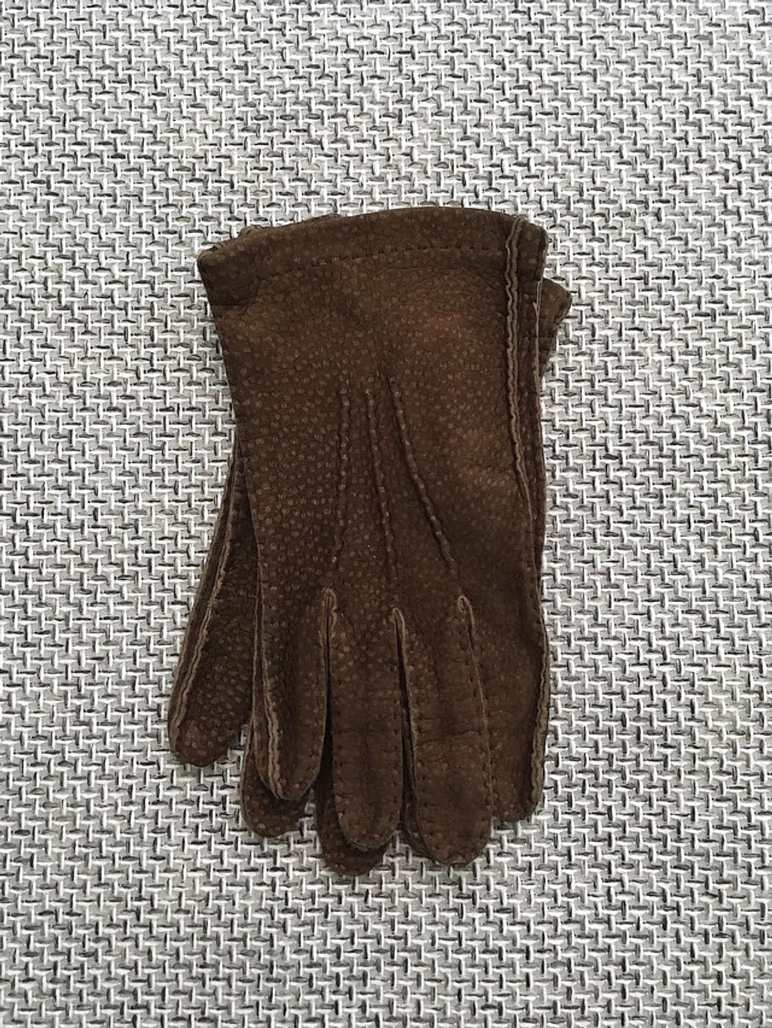 Italy made vtg carpincho leather gloves 상품이미지1