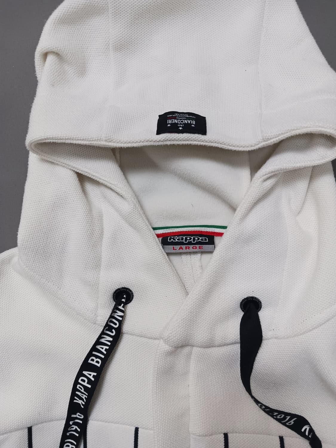 [L] 카파 로고 프린팅 기모 집업 후드 자켓 상품이미지2