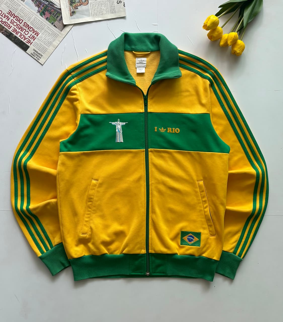 adidas 아디다스 빈티지 브라질 리오 져지  상품이미지2