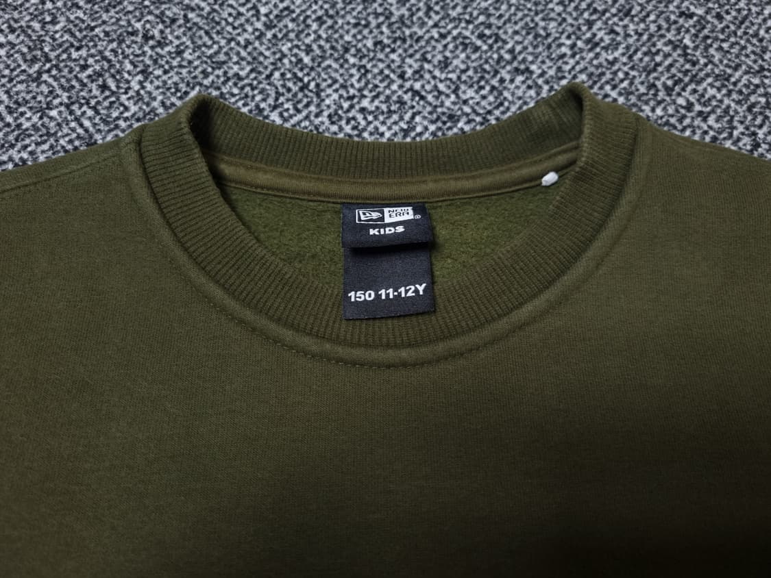 [무료배송][150]뉴에라 키즈 기모 맨투맨 긴팔티 상품이미지5