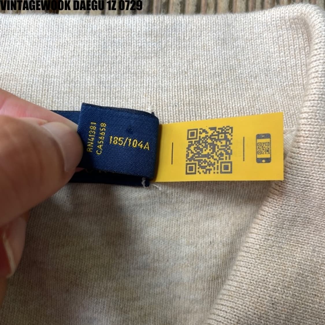 폴로 신형 바코드택 카라티 105 상품이미지5