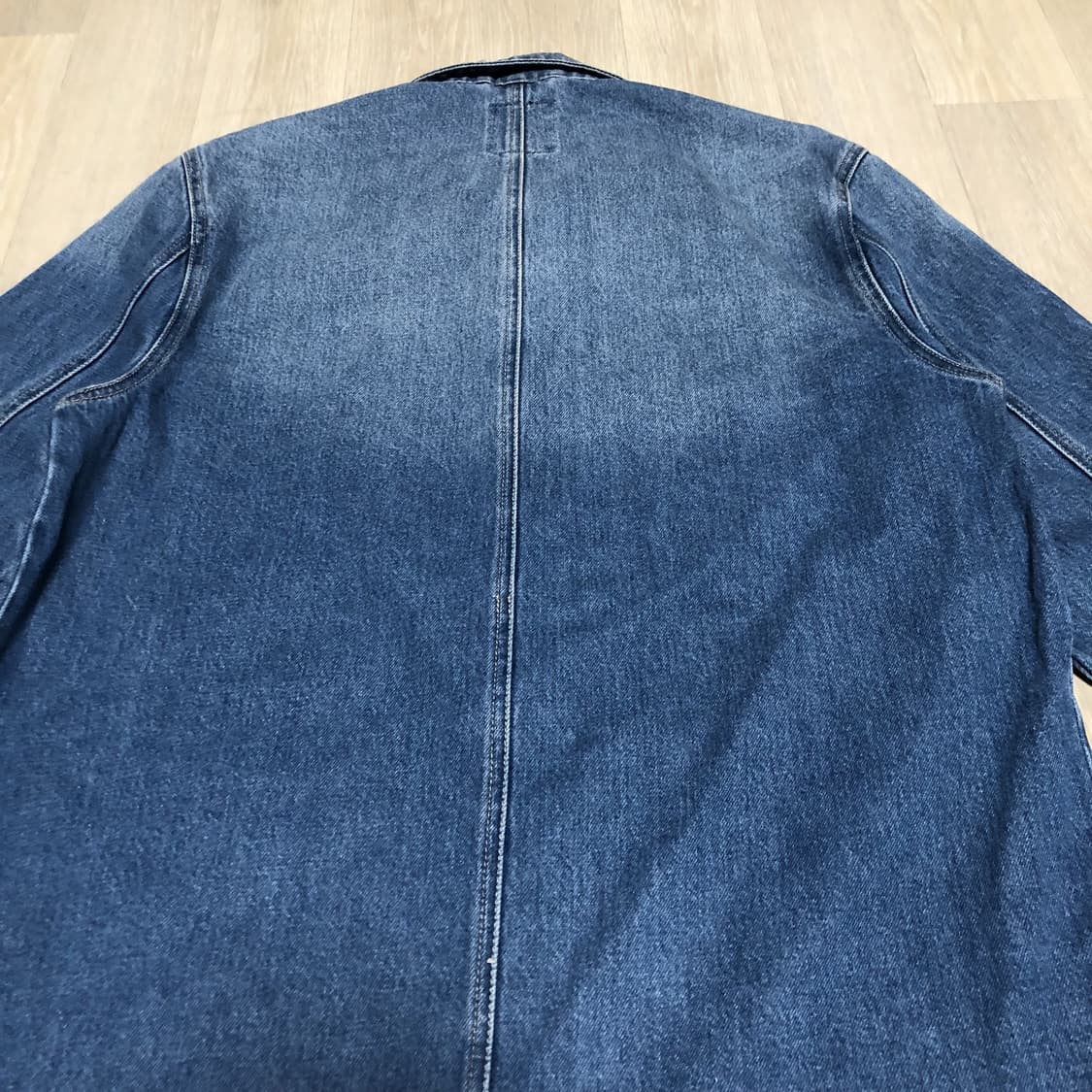 (L) 지오다노 GIORDANO 프렌치 데님 워크 자켓 상품이미지9