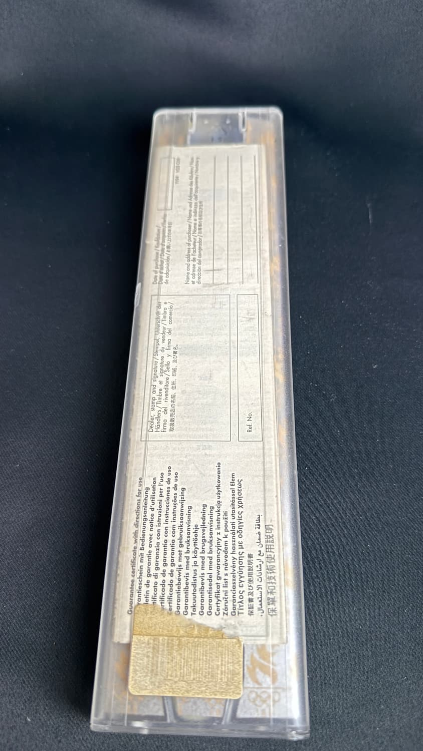 96년도 한정판 스와치 크로노그래프  상품이미지10