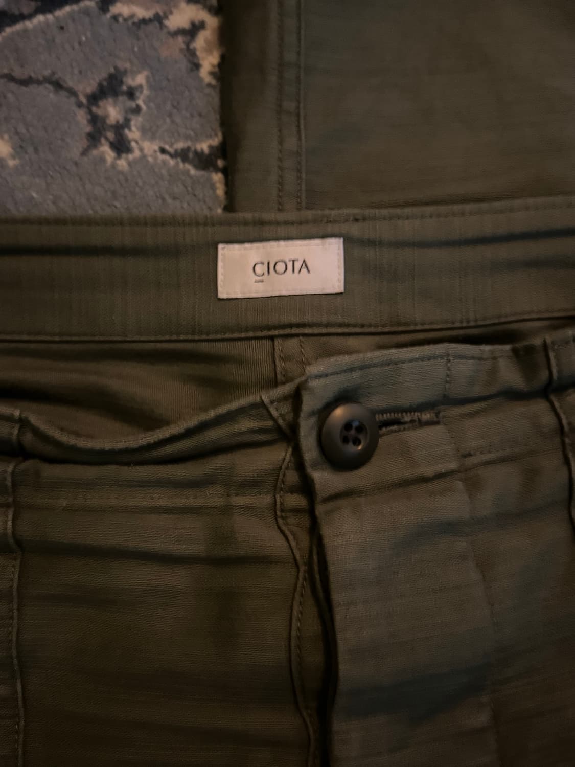 CIOTA 와이드 스트레이트 베이커팬츠 상품이미지5