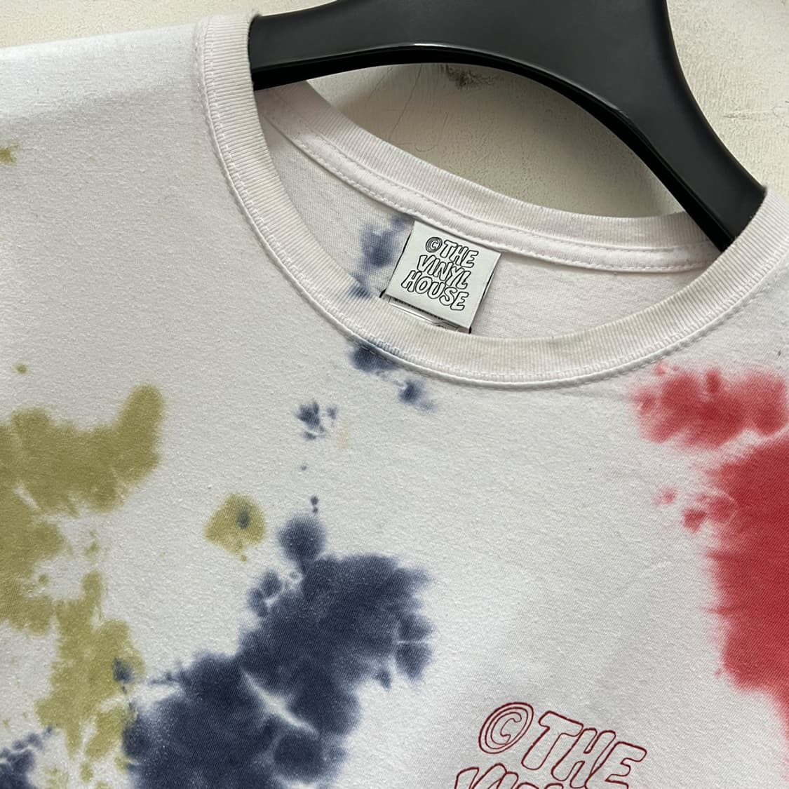 더바이닐하우스 오버핏 타이다잉 반팔티 M 상품이미지3