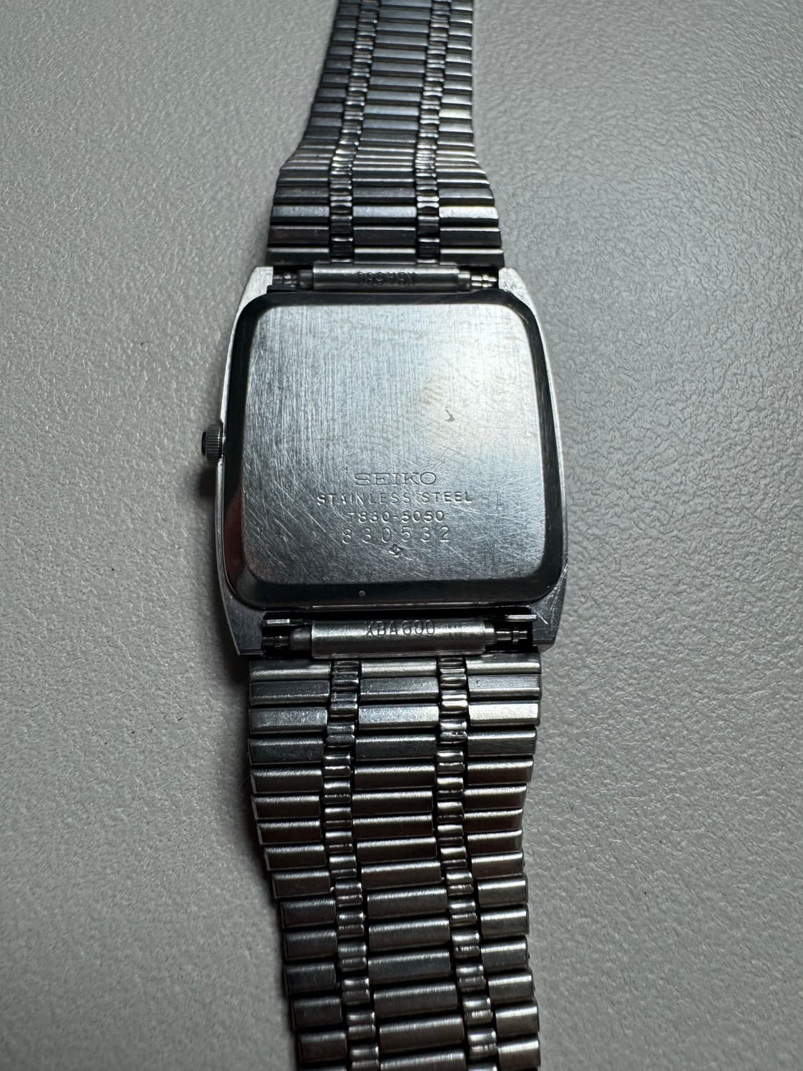 Seiko 70s blue check square quartz 상품이미지8