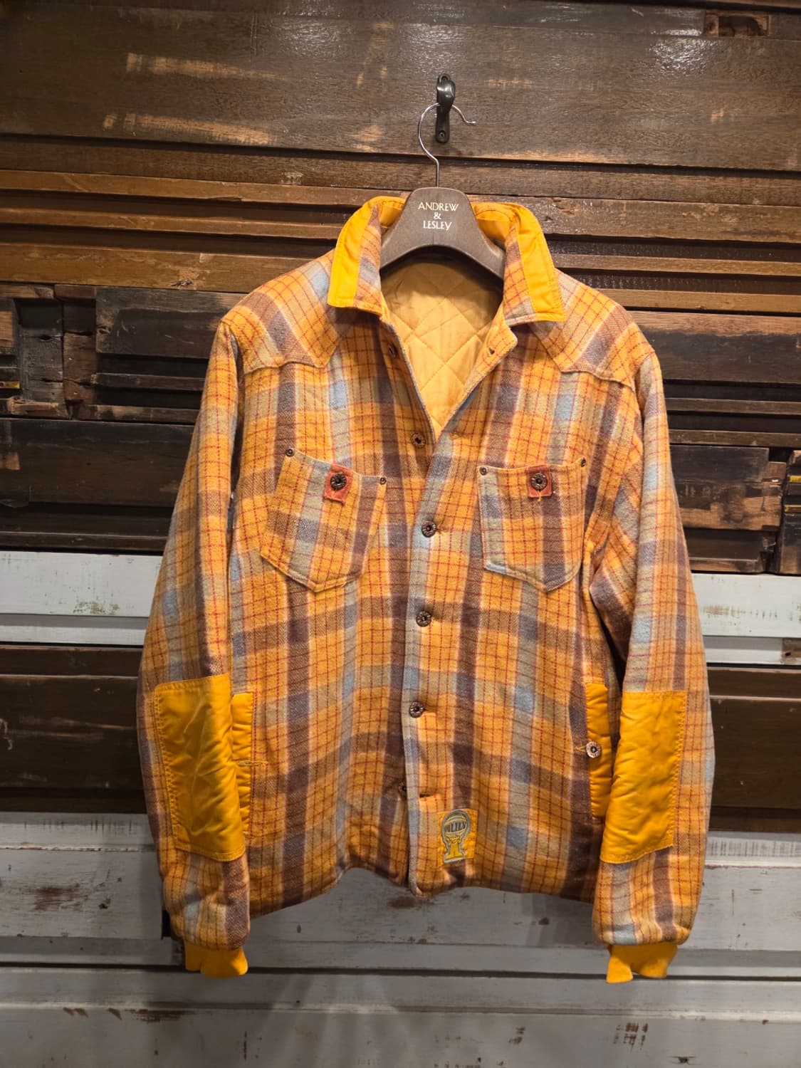 오일릴리 멀티체크 자켓 상품이미지10