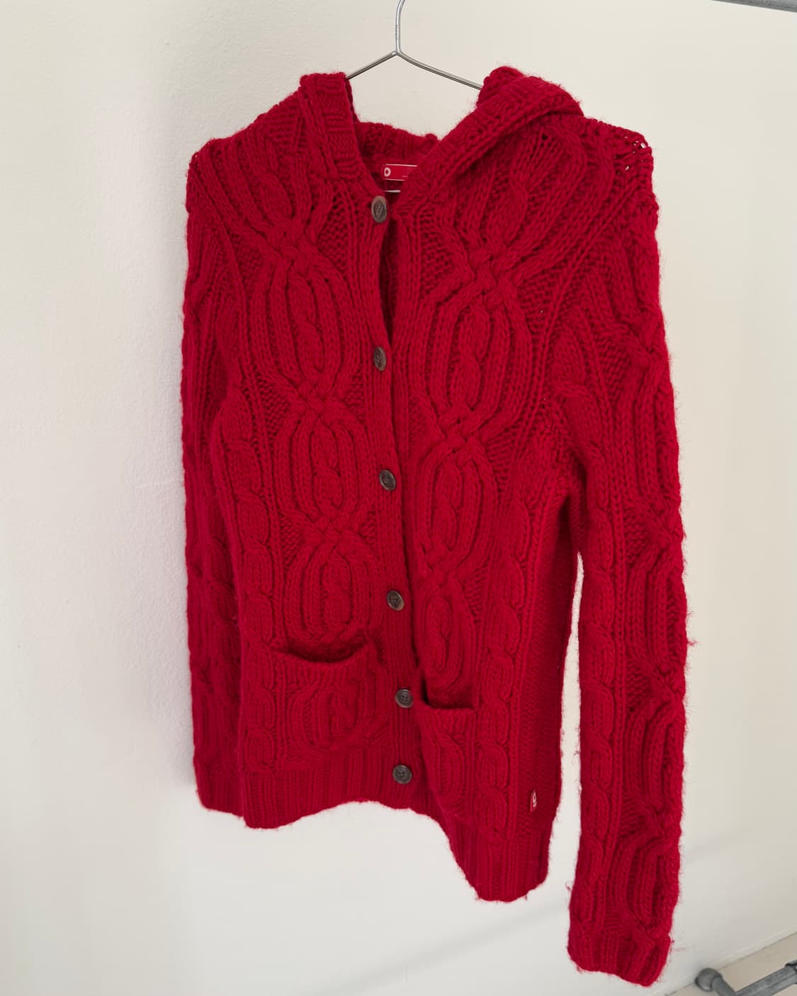 빈티지 니트 후디 가디건 상품이미지1