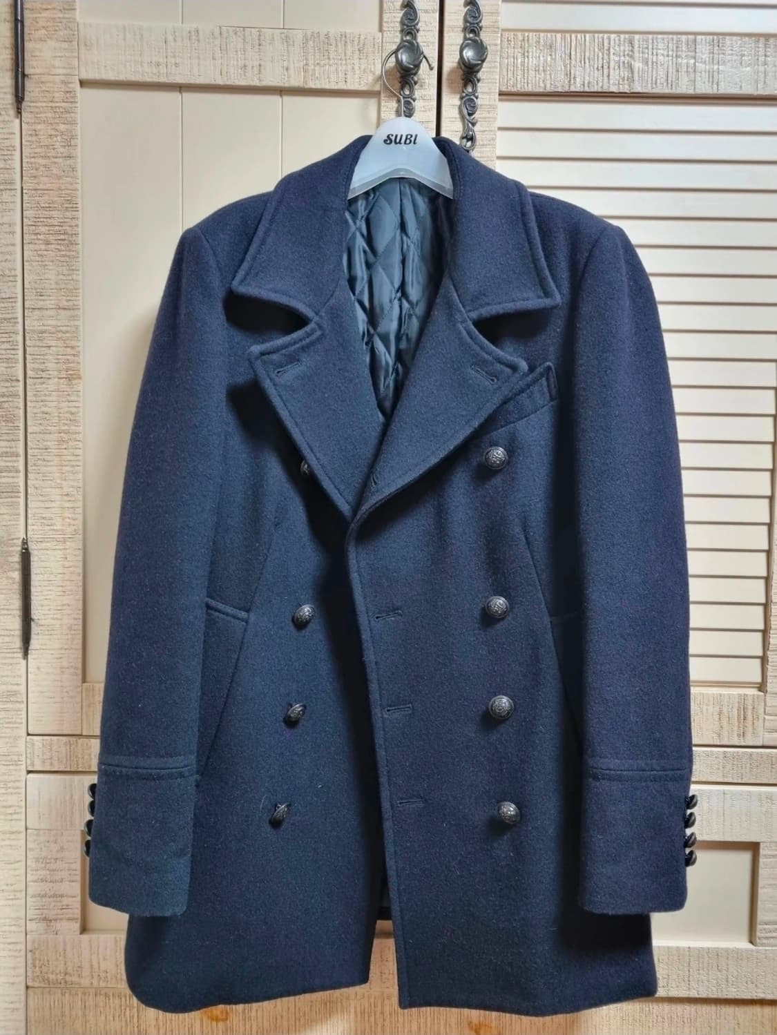 뉴욕 피코트 네이비 L 사이즈 상품이미지1