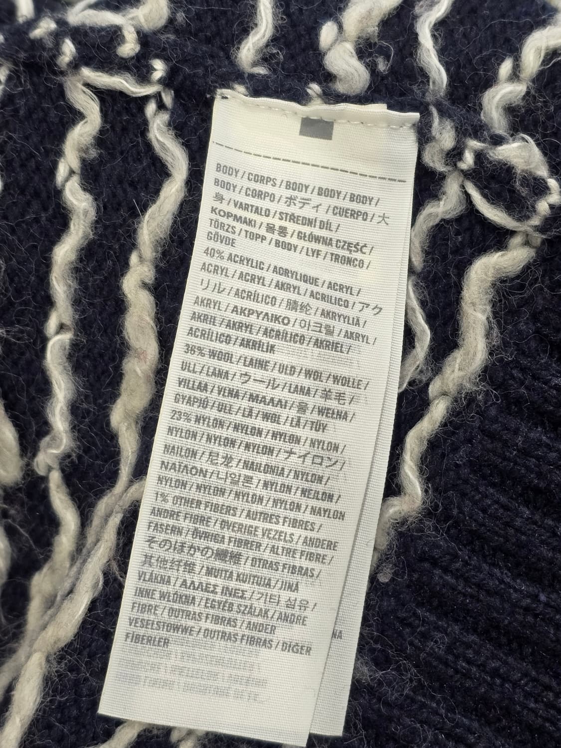 Abercrombie & Fitch 니트 후드집업 S 상품이미지9