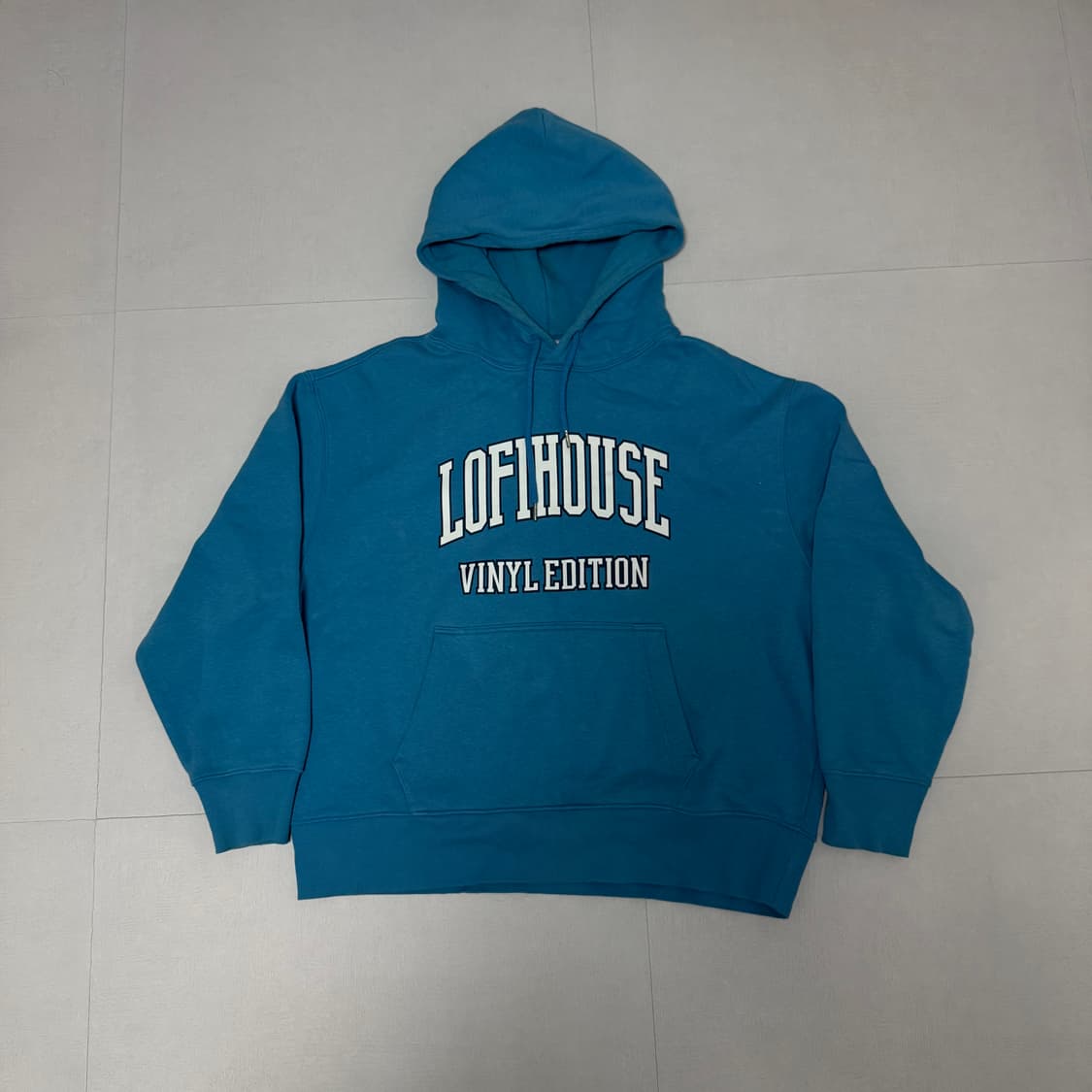 에잇세컨즈 로피파이하우스 후드 하늘색 105 상품이미지1
