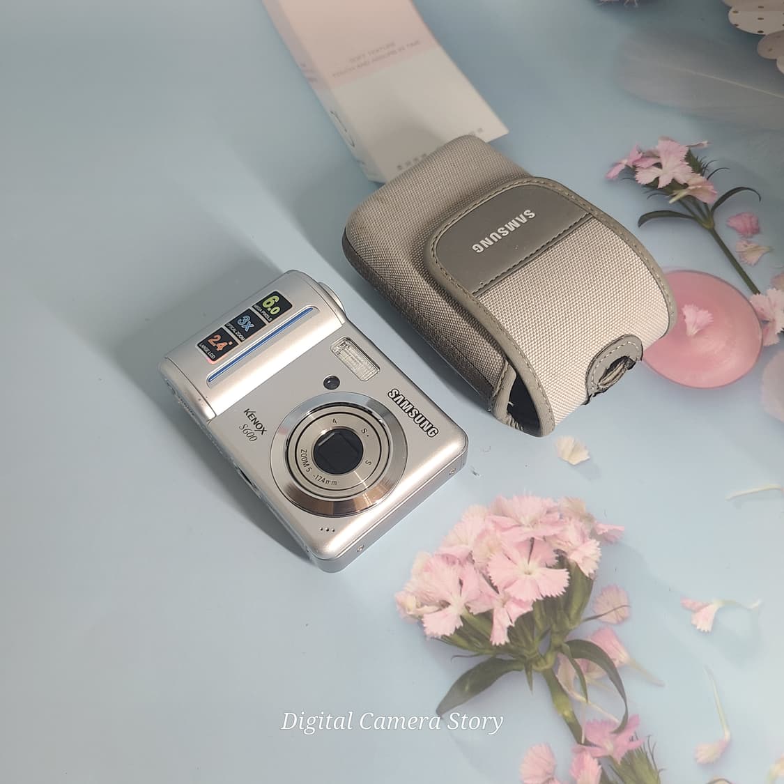 삼성 케녹스 S600 실버 디카 (빈티지 카메라) 상품이미지5