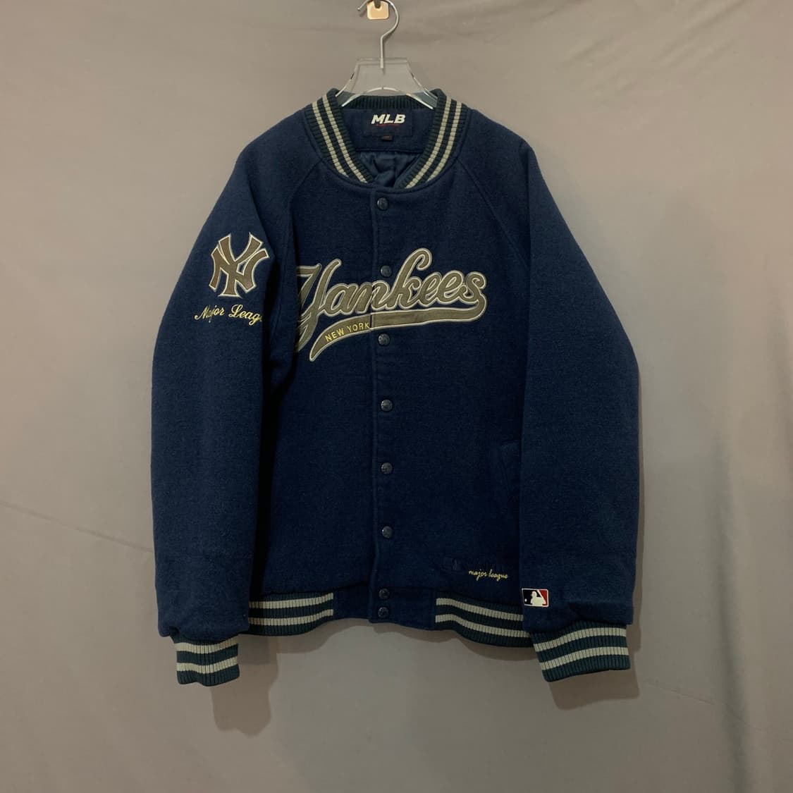 XL MLB 뉴욕양키스 울 모직 바시티 스타디움 자켓 상품이미지1