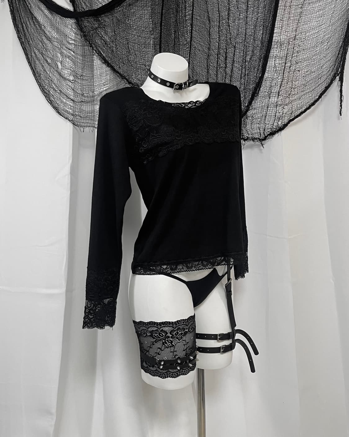 lace t-shirt 상품이미지3