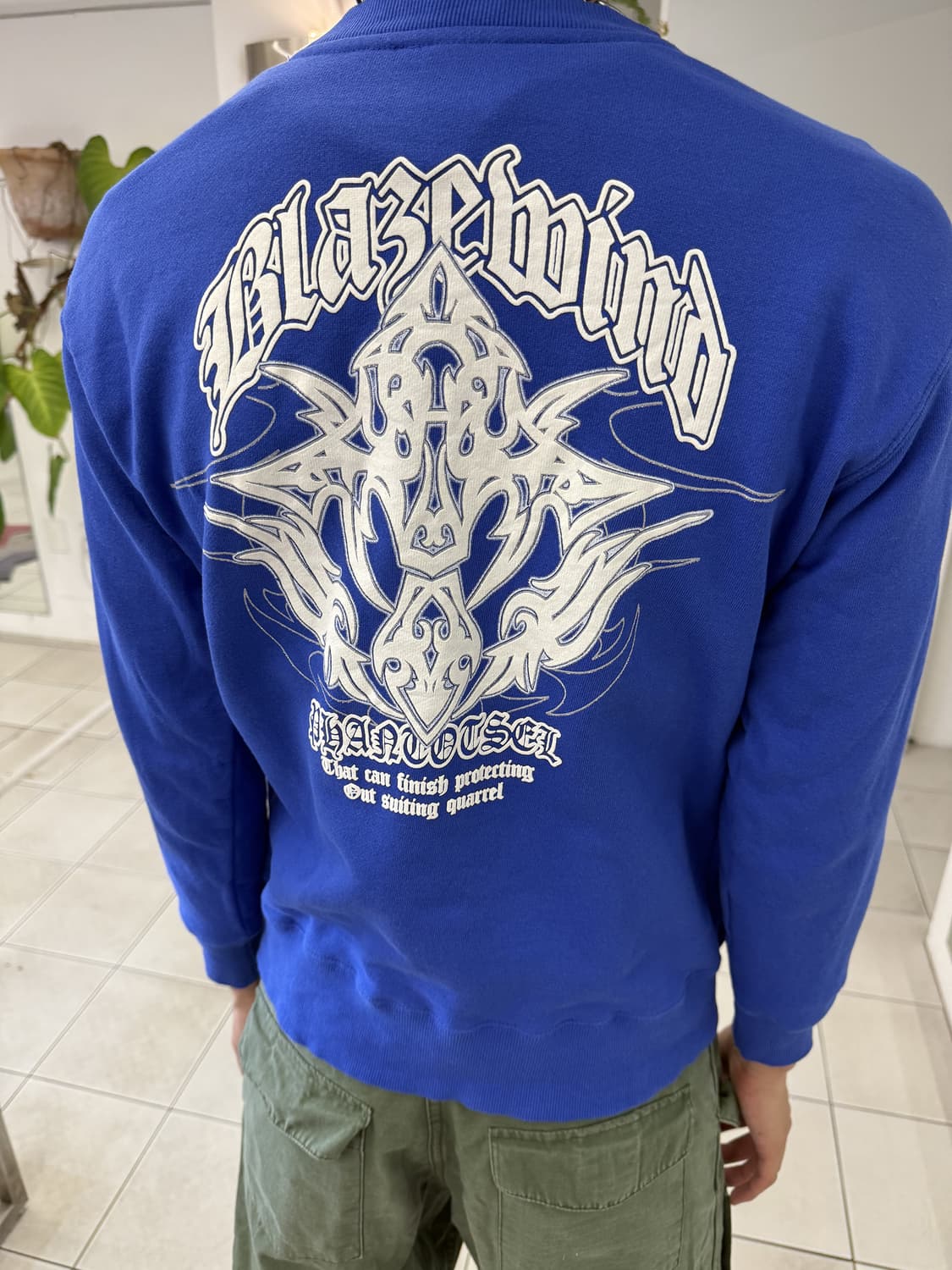 lettering sweat shirt 상품이미지1